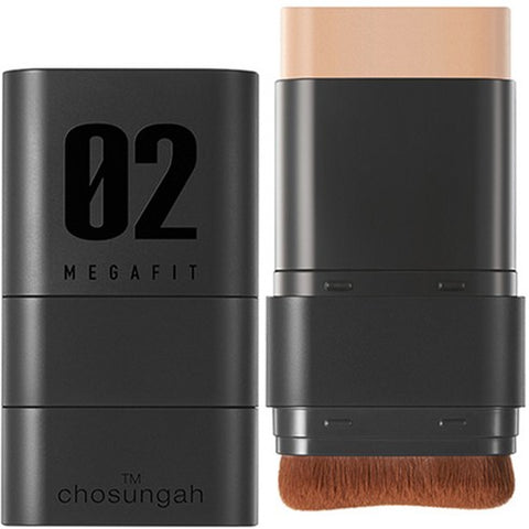 CHOSUNGAH Mega Fit Stick Foundation Semi Matte Natural Beige 02 SPF50+ PA+