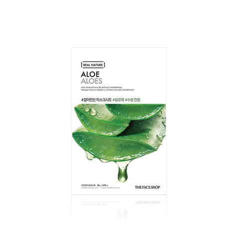 Real Nature Face Mask - Aloe