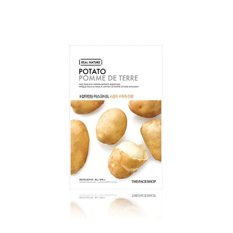 Real Nature Face Mask - Potato