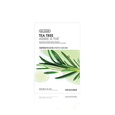 Real Nature Face Mask - Tea Tree